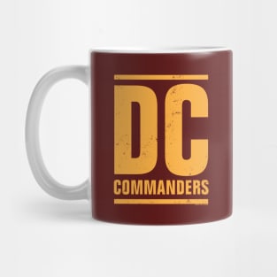 Washington DC Commanders by  Buck Tee Mug